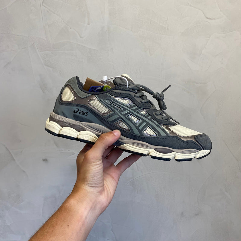 ASICS Gel-NYC Oatmeal Obsidian Grey (Pronta Entrega)